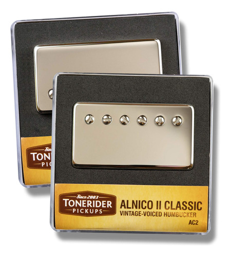 Tonerider Ac2 Alnico Ii Classic Humbucker Set - Níquel