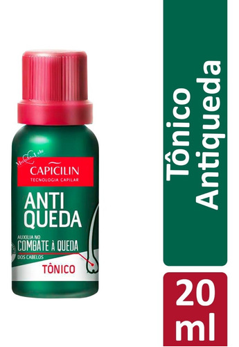 Kit 2 Tônico Antiqueda 20 Ml- Capicilin