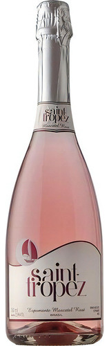 Espumante Brasileiro Rosé Saint-Tropez Moscatel Garrafa 750mlSaint-Tropez adega Vinícola Góes 750 ml