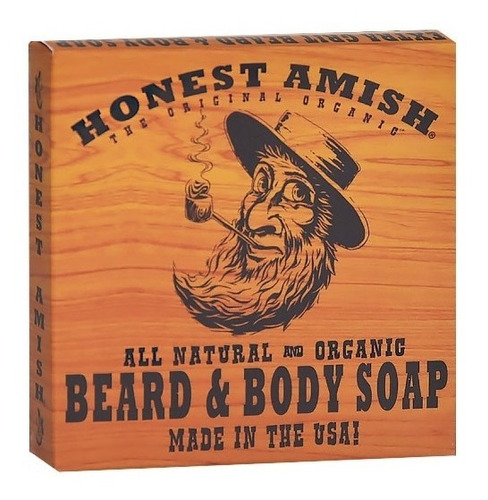 Imagen 2 de 2 de Jabon De Barba Y Cuerpo Original - Honest Amish