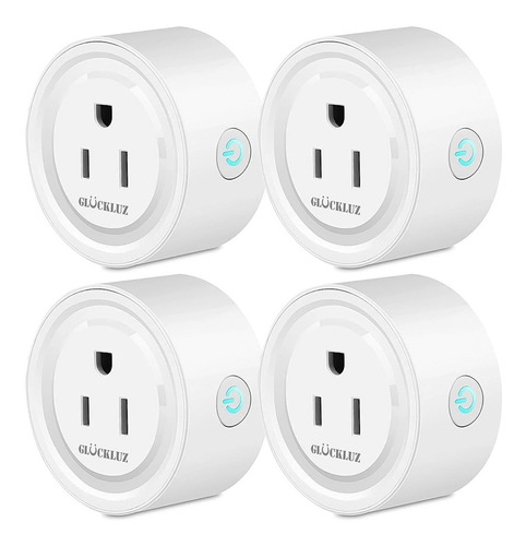 Imagen 1 de 6 de Smart Plug Alexa Enchufe Inteligente Wifi Contacto Por Voz