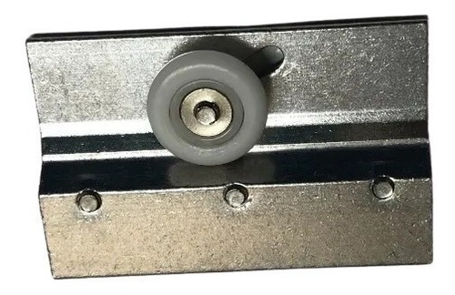 Imagen 1 de 4 de Kit De 4 Carretillas Para Cancel De Baño Corredizo Herralum