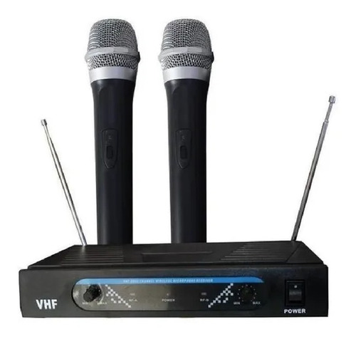 Sistema De Microfonos Inalambricos Dinamicos Vhf