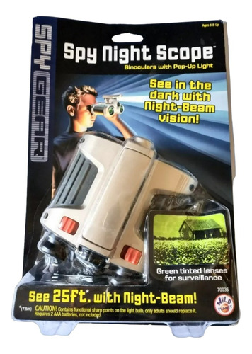 Binoculares De Visión Nocturna Espía Spy Gear Wild Planet