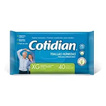 Comprar Cotidian Toallas Húmedas Para Higiene De Adultos 40 Unidades
