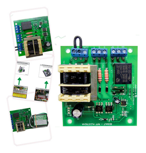 Rele Falta E Inversão 220/380vca Placa Hld37024a