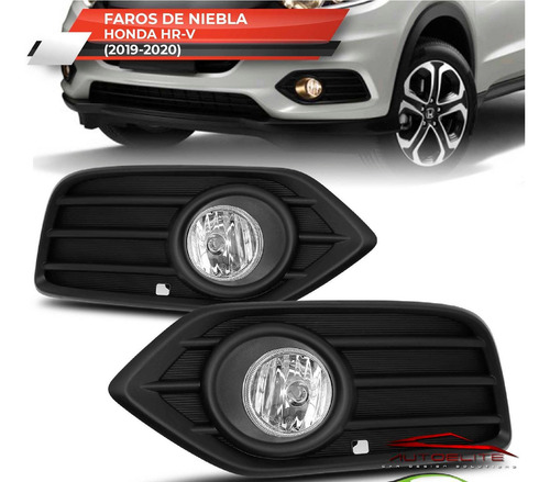 Imagen 4 de 10 de Kit Faros Niebla Honda Hr-v 2019 2020 2021 Biseles Y Switch