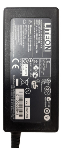 Cargador Acer 19v, 110/220v 3.42a Pa-1650-68 (Usado)
