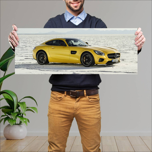 Cuadro 30x80cm Auto 2014 Mercedes Amg Gt S Auto 229