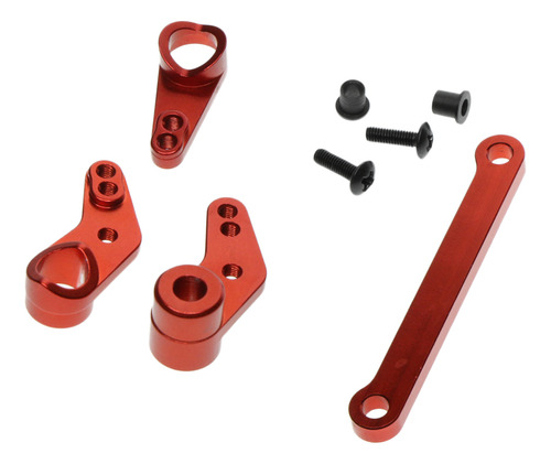 Protector De Servo De Dirección De Coche Rc Rojo