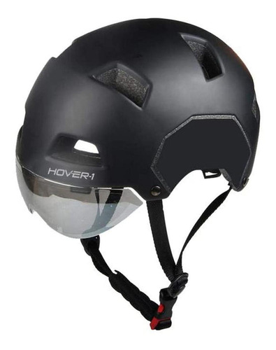 Hover-1 Casco Protector Con Visor Desmontable Grande Negro