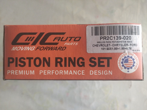 Set De Anillos Para Pistones Totalmente Nuevo