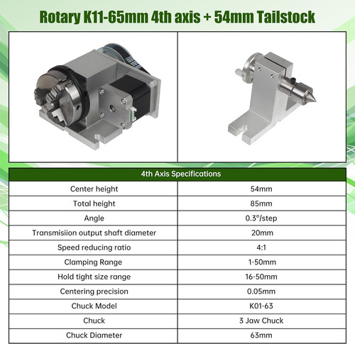Fresadora Cnc, Eje Rotacional, Enrutador Cnc, Mesa Rota...
