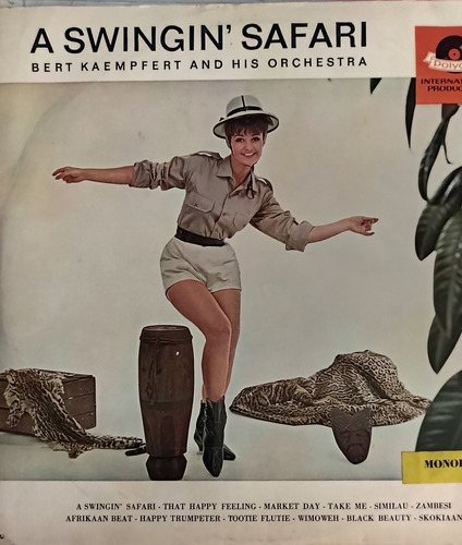 Disco Lp Swingingin Safari De Bert Karmpfert And His Orchest