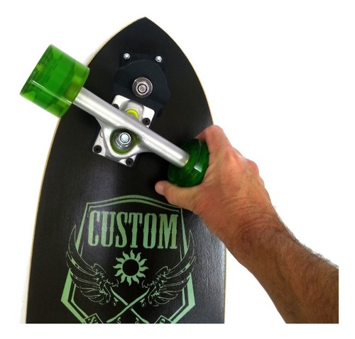 Imagem 3 de 3 de Kit Trucks+base Simuladora De Surf Modelo Smoothstar Css