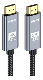 Cable Hdmi 2.1 Vídeo 4k 120hz 8k 60hz De 3m P/tv, Pc, Ps5