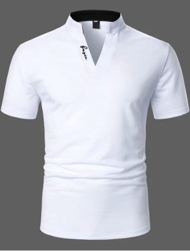 Playera Polo Hombre Manga Corta Moda Casual Camisa