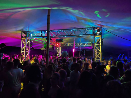 Tunel Led Servicio Dj Disc Jockey Pistas Plataforma Pantalla