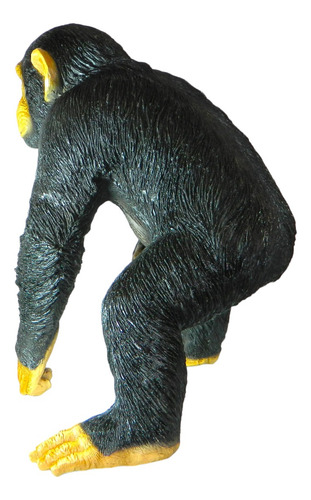 Simio Chimpance Chango Cesar Artesania De Resina 46x45cms