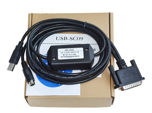 Cable Programación Usb Para Plc Melsec Mitsubishi Serie Fx 