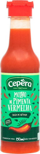 Salsa Picante Pimiento Rojo 150ml Cepera - Origen Brasil