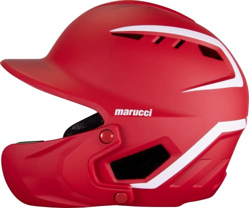 Marucci Dura Vent 2-tone Batting Helmet, Nocsae Certified, R