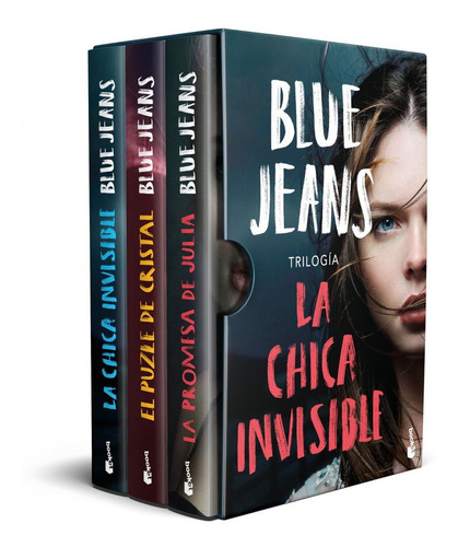 Libro Estuche La Chica Invisible - Blue Jeans