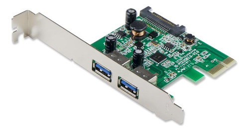 2 Puertos Usb 3.0 Pci-e X1 Conector De Alimentación Sa...