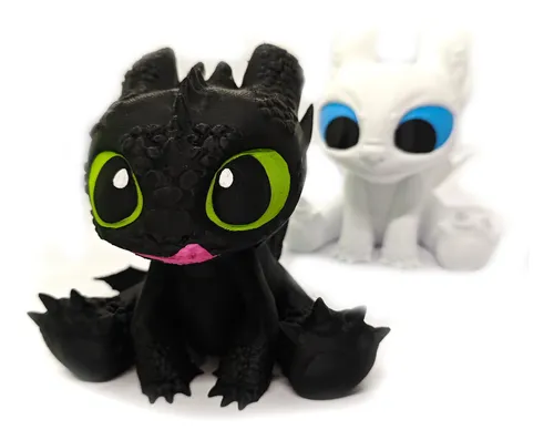 comprar Combo Chimuelo Y Furia Luminosa Figura 3d Plastico 10cm