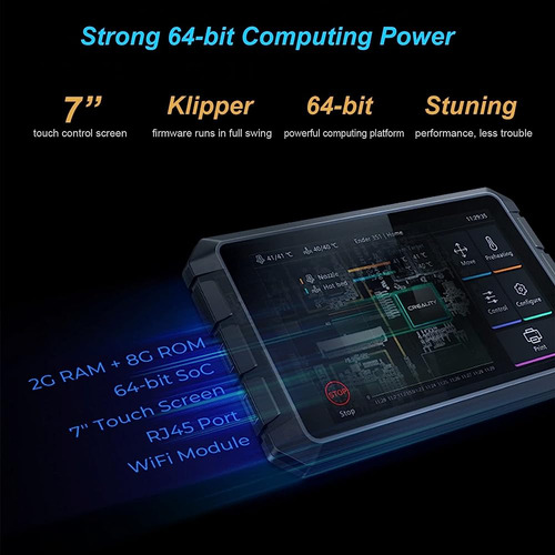 Enomaker Creality Sonic Pad En Klipper Firmware 64-bit Impre