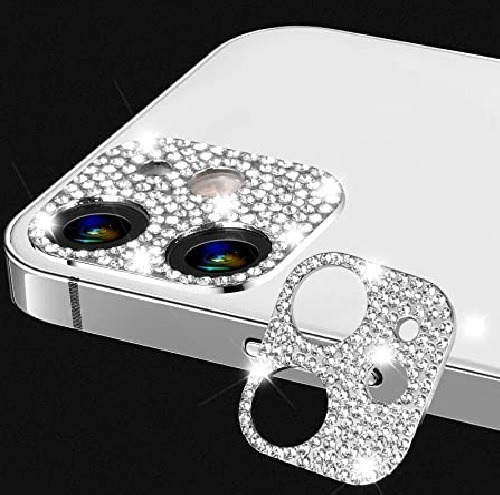 Lente Protector De Camara Metal Diamond iPhone 12 Pro