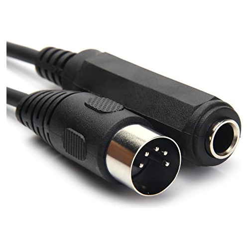 6.35 mm Trs 1 4 inch Dama Midi 5 pin Cable Audio Estereo