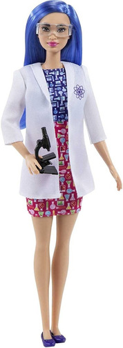 Barbie Muñeca Científica , Cabello Azul