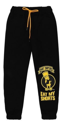 Jogger  Niño Los Simpson Negro