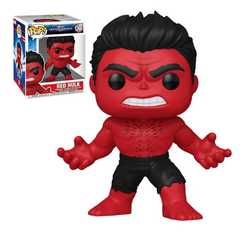 Funko Pop Captain America Brave New World Red Hulk 1366