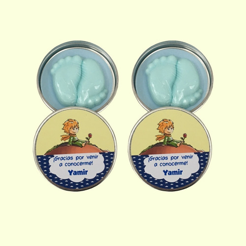 Latita Personalizada Jabon Pies