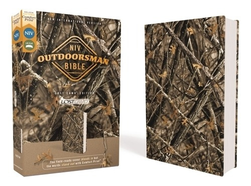 Niv, Outdoorsman Bible, Lost Camo Edition, Leathersoft, Red Letter Edition, Comfort Print: The Fi..., De Cruise, Jason. Editorial Zondervan, Tapa Dura En Inglés