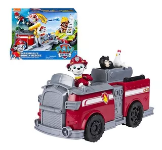 Paw Patrol Marshall Vehiculo 2 En 1 Patrulla Canina