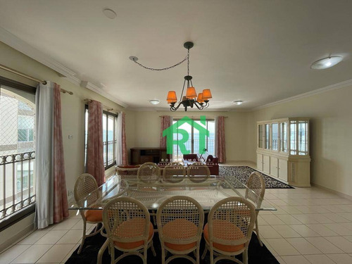 Imagem 11 de 30 de Apartamento Frente Mar, 4 Dormitórios Sendo 3 Suítes, 2 Vagas, Área De Lazer, Astúrias, Guarujá/sp - Ap5783