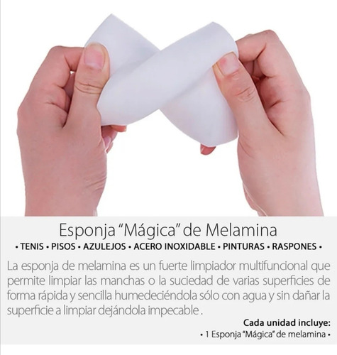 10 Borrador Mágico Esponja De Melamina