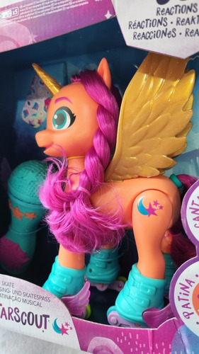 My Little Pony New Generation Sunny Starscout Canta Y Patina