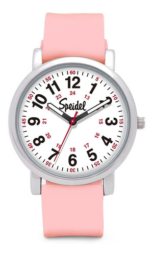 Reloj Mujer Speidel 60340008 Cuarzo Pulso Rosado En Silicona