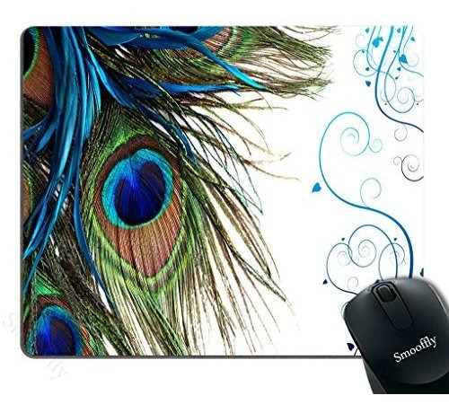 Mouse Pad -alfombrilla P/mouse Rectangular- Plima Pavo Real