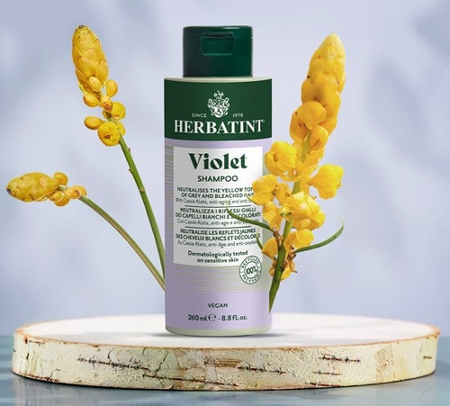Shampoo Matizador Violet Anti Amarillo Cuidado Color 260 Ml