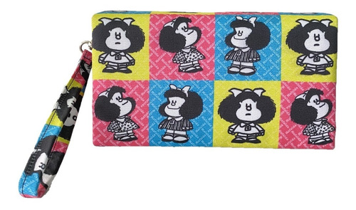 Cartera De Mafalda Multicolor Quino Bolsa Bolso