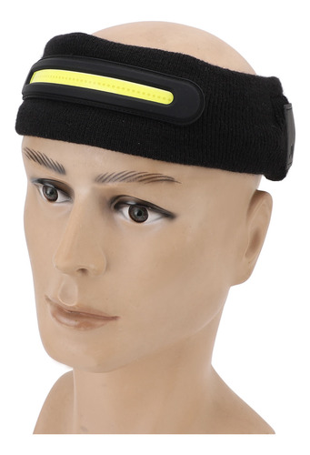 Diadema Led Con Luz En La Frente, Recargable, Para El Sudor