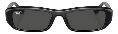 Óculos De Sol Ray-ban Sol Rb4436 M Cor Preto Com Moldura Padrão De Acetato Preto