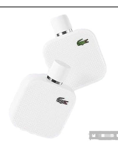 Perfume Hombre Lacoste L.12.12 Pure Blanc Edt 100 Ml X2 Uni