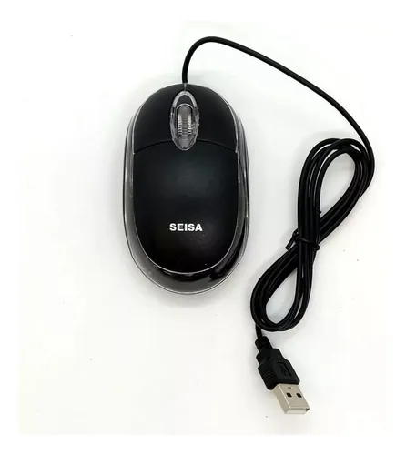 Mini Mouse Raton Optico Alambrico Ergonomico Rueda 3d 1000dp