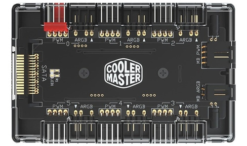 Hub Ventilador Pc Rgb, Cooler Master Argb 6 Puertos & Pwmx6